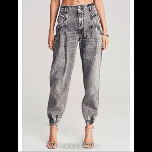 Retrofete Miriam Slate Grey Jogger Jeans